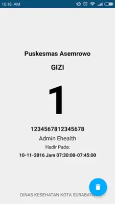 eHealth Surabaya android App screenshot 2
